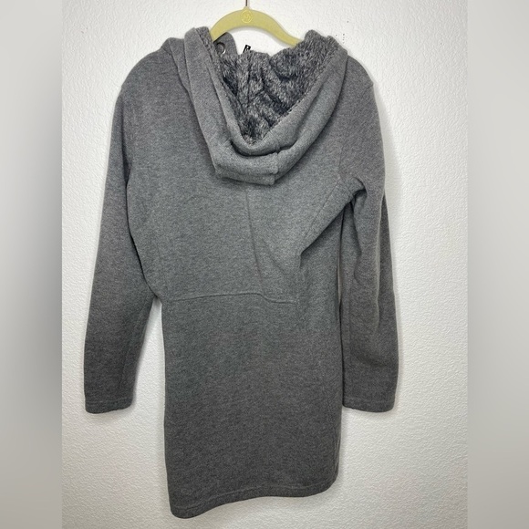 KUHL jacket fleece long casual “Highlander long” women’s small gray - Picture 3 of 9